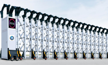 Cổng Xếp Nhôm Hợp Kim LB279